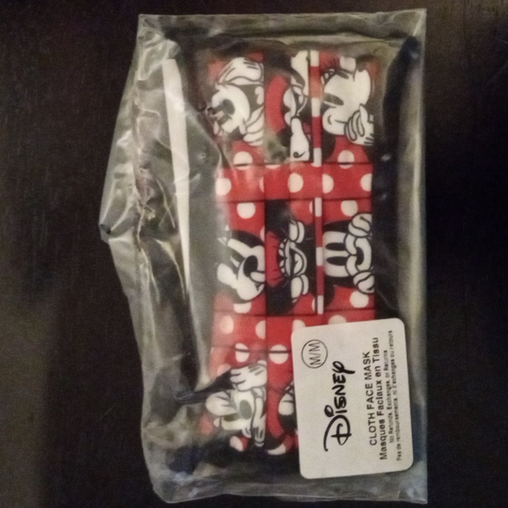 Kids Minnie Mouse Cloth Face Mask